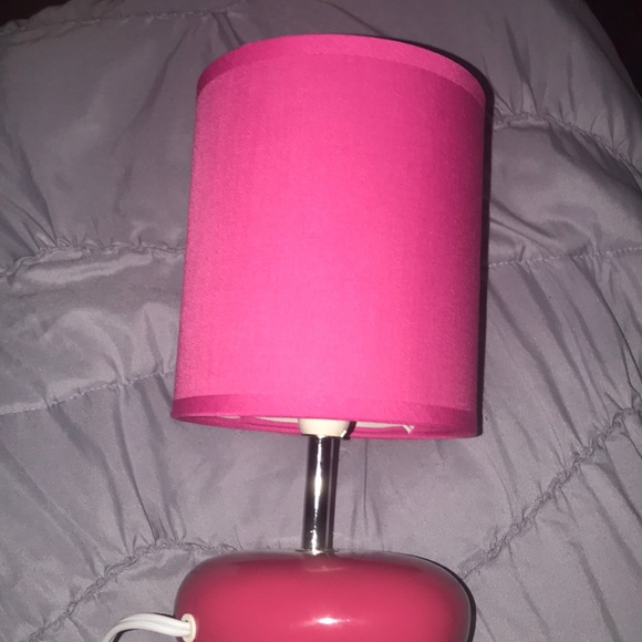 pink bedside table lamp - Picture 1 of 2